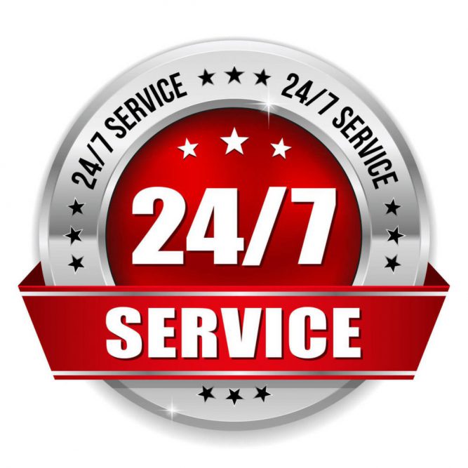 24h service